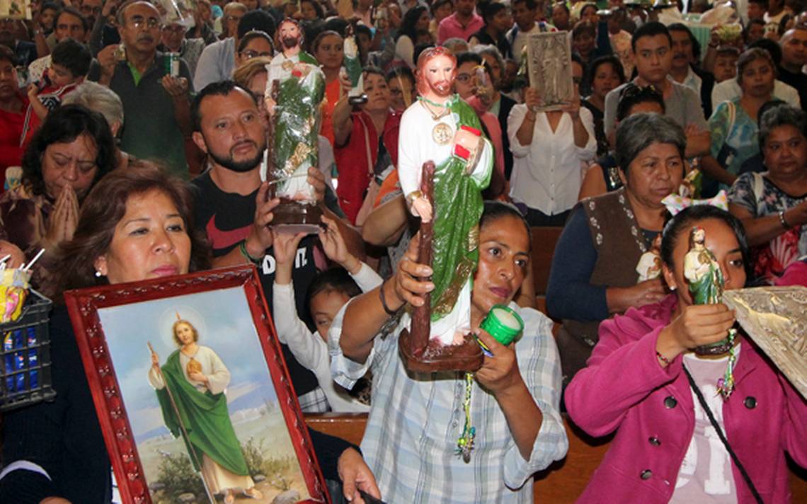 Honran poblanos a San Judas Tadeo, Santo de las Causas Difíciles - El Sol  de Puebla | Noticias Locales, Policiacas, sobre México, Puebla y el Mundo