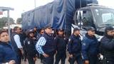 Toma de la seguridad en Texmelucan por policías estatales