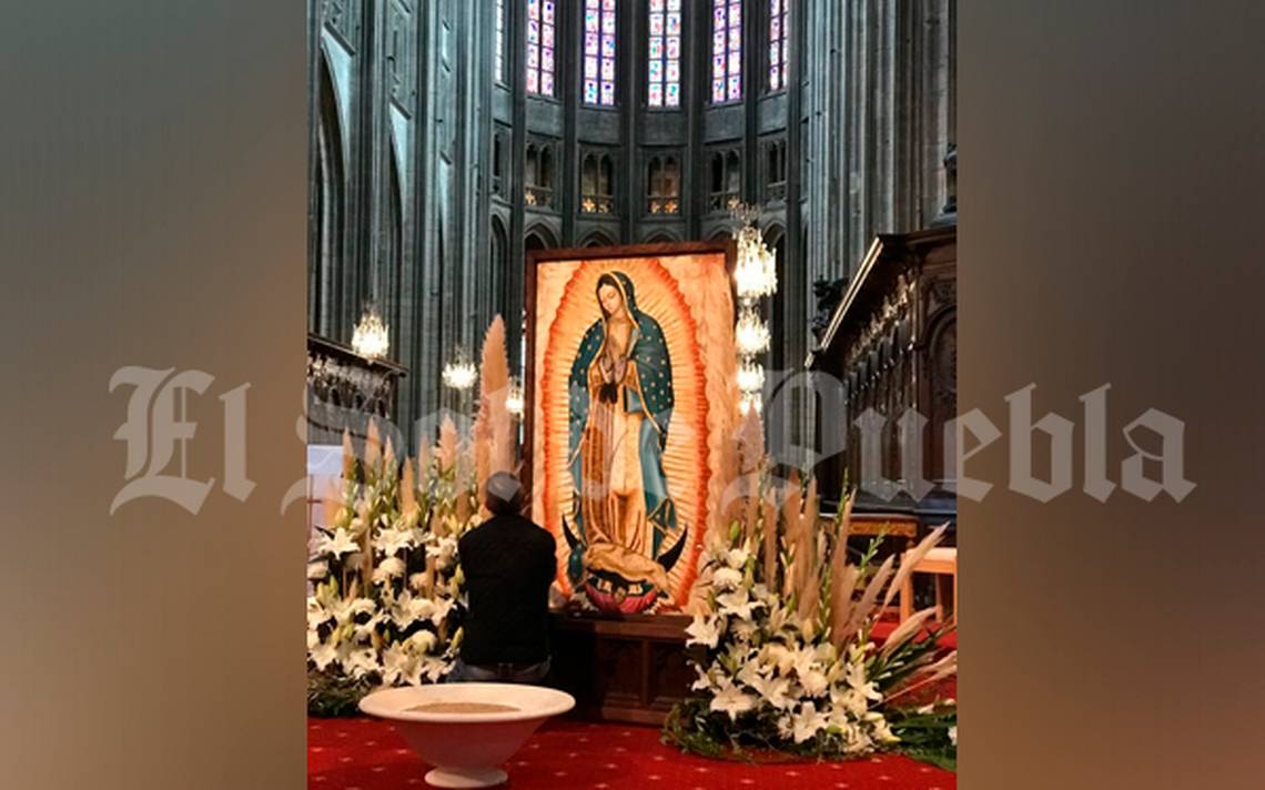 Hecha por un poblano, Catedral de Notre Dame alberga pintura de la Virgen de  Guadalupe Puebla religión iglesia barrio del artista - El Sol de Puebla |  Noticias Locales, Policiacas, sobre México,