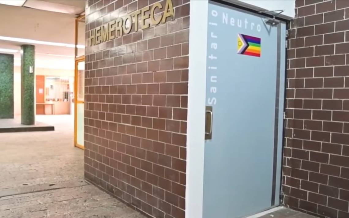 UNAM abre baños neutros para la comunidad LGBT+